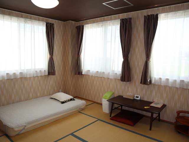 岡山県倉敷市のたんぽぽ助産院の特別室