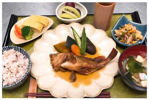 岡山県倉敷市のたんぽぽ助産院の食事
