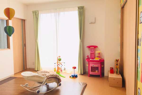 岡山県倉敷市のたんぽぽ助産院の院内保育室